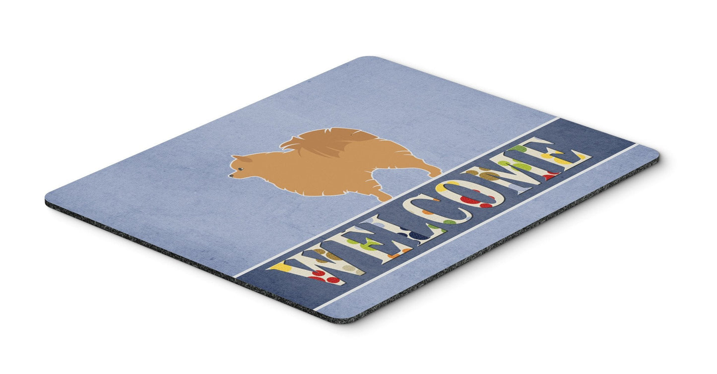 Pomeranian Welcome Mouse Pad, Hot Pad or Trivet BB5546MP by Caroline's Treasures