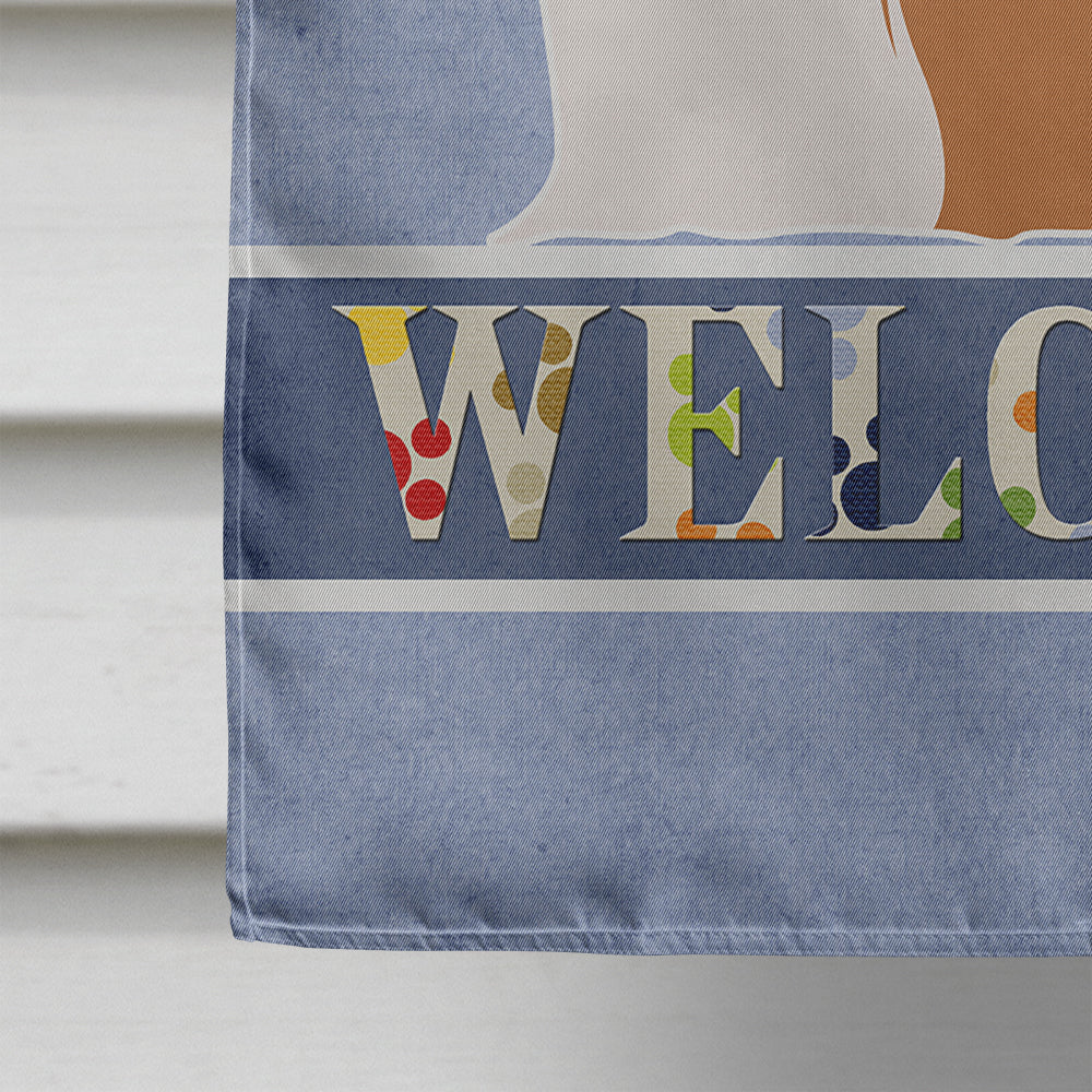 Shih Tzu Welcome Flag Canvas House Size BB5550CHF by Caroline's Treasures