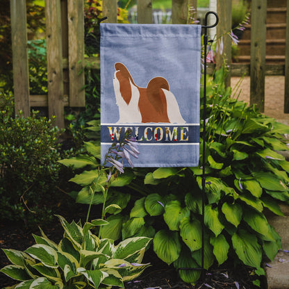 Shih Tzu Welcome Flag Garden Size BB5550GF by Caroline's Treasures