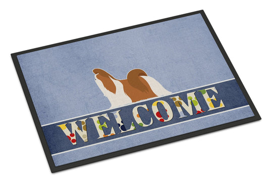 Shih Tzu Welcome Indoor or Outdoor Mat 24x36 BB5550JMAT by Caroline's Treasures