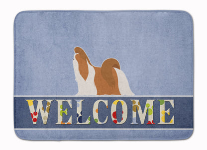 Shih Tzu Welcome Machine Washable Memory Foam Mat BB5550RUG by Caroline's Treasures