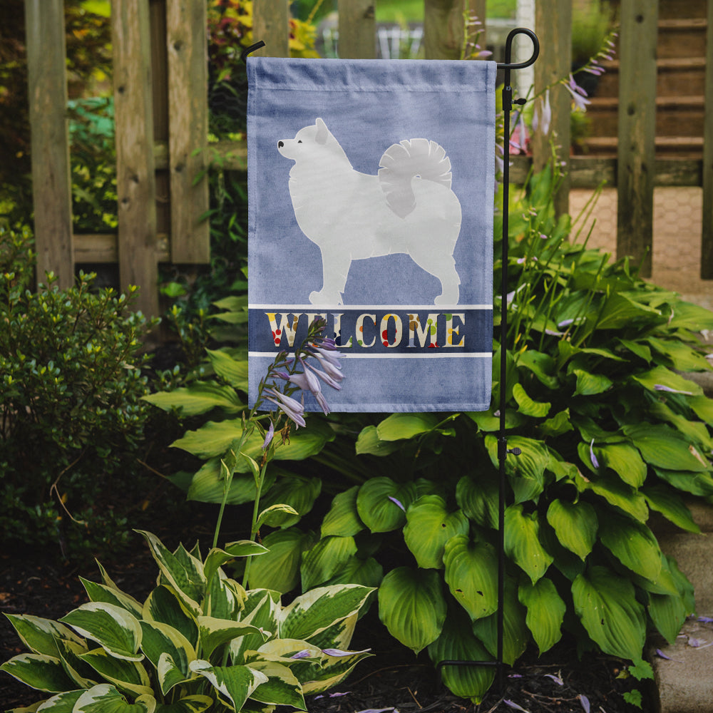 Samoyed Welcome Flag Garden Size BB5563GF by Caroline's Treasures