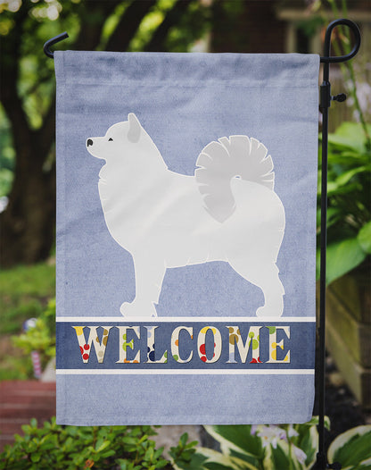 Samoyed Welcome Flag Garden Size BB5563GF by Caroline's Treasures