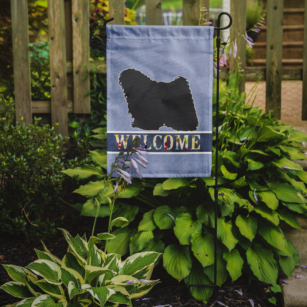 Puli Welcome Flag Garden Size BB5567GF by Caroline's Treasures