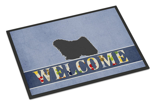 Puli Welcome Indoor or Outdoor Mat 24x36 BB5567JMAT by Caroline's Treasures