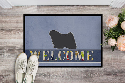 Puli Welcome Indoor or Outdoor Mat 18x27 BB5567MAT by Caroline's Treasures