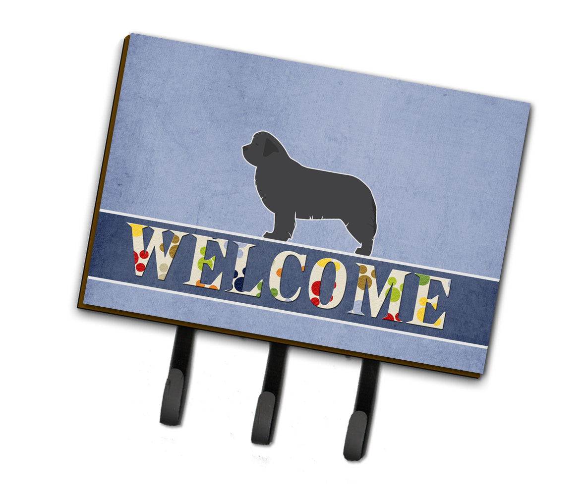 Newfoundland Welcome Leash or Key Holder BB5568TH68 by Caroline's Treasures