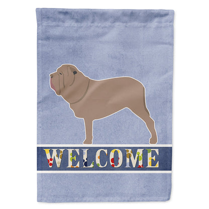 Neapolitan Mastiff Welcome Flag Canvas House Size BB5569CHF by Caroline's Treasures