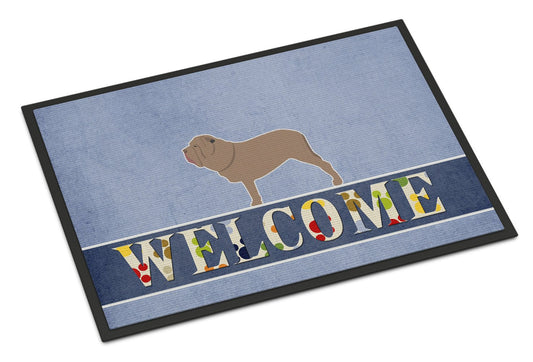 Neapolitan Mastiff Welcome Indoor or Outdoor Mat 24x36 BB5569JMAT by Caroline's Treasures