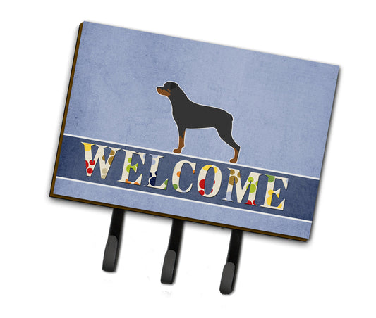 Rottweiler Welcome Leash or Key Holder BB5570TH68 by Caroline's Treasures