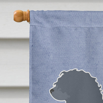 Portuguese Water Dog Welcome Flag Canvas House Size BB5572CHF by Caroline's Treasures