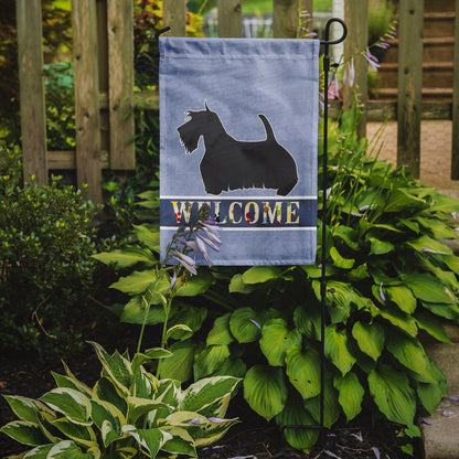 Scottish Terrier Welcome Flag Garden Size BB5573GF by Caroline's Treasures