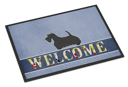 Scottish Terrier Welcome Indoor or Outdoor Mat 24x36 BB5573JMAT by Caroline's Treasures