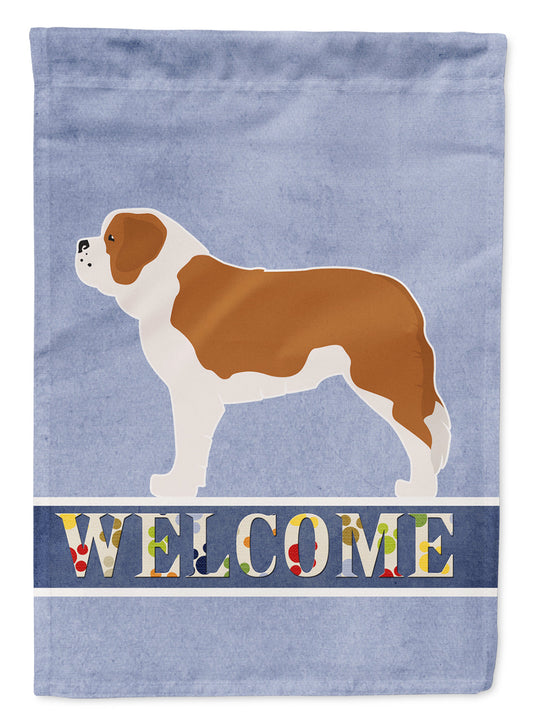 Saint Bernard Welcome Flag Garden Size BB5580GF by Caroline's Treasures