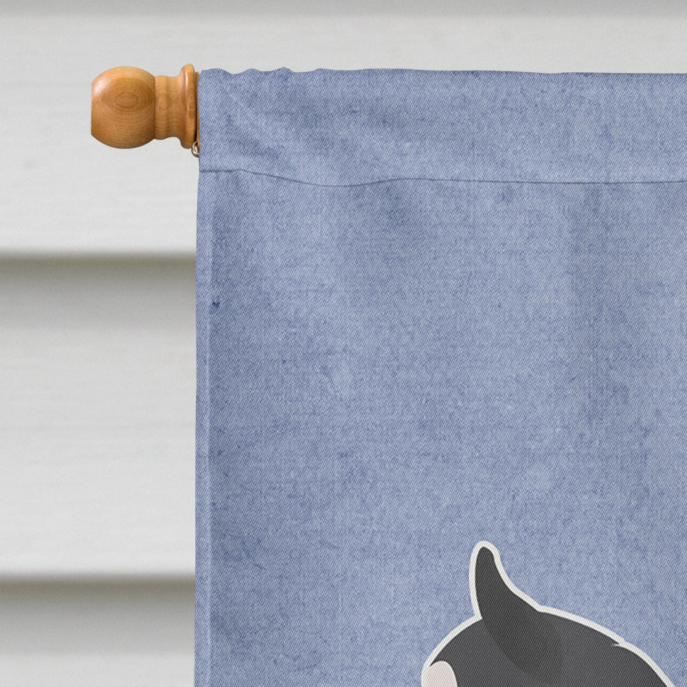 Siberian Husky Welcome Flag Canvas House Size BB5584CHF by Caroline's Treasures