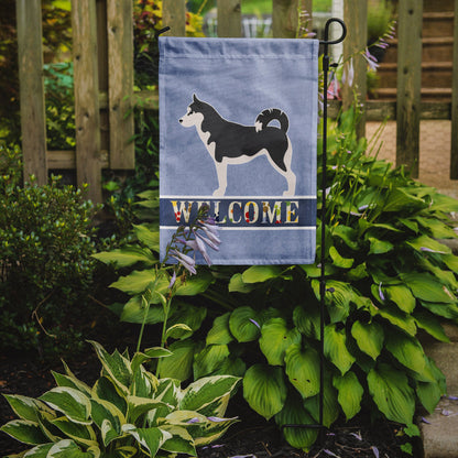 Siberian Husky Welcome Flag Garden Size BB5584GF by Caroline's Treasures