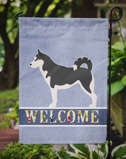 Siberian Husky Welcome Flag Garden Size BB5584GF by Caroline's Treasures