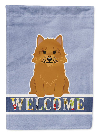 Norwich Terrier Welcome Flag Garden Size BB5601GF by Caroline's Treasures