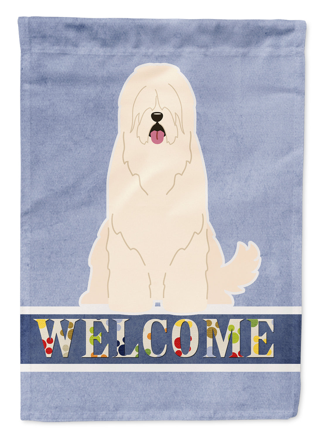 South Russian Sheepdog Welcome Flag Garden Size BB5605GF by Caroline's Treasures