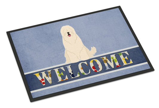 South Russian Sheepdog Welcome Indoor or Outdoor Mat 18x27 BB5605MAT by Caroline's Treasures