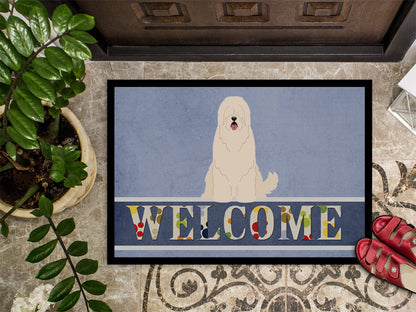 South Russian Sheepdog Welcome Indoor or Outdoor Mat 18x27 BB5605MAT by Caroline's Treasures