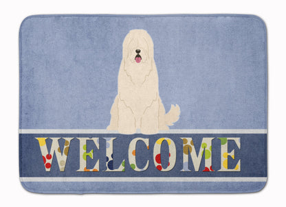 South Russian Sheepdog Welcome Machine Washable Memory Foam Mat BB5605RUG by Caroline's Treasures