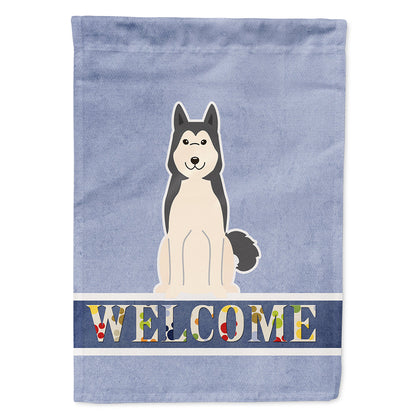 West Siberian Laika Spitz Welcome Flag Canvas House Size BB5606CHF by Caroline's Treasures