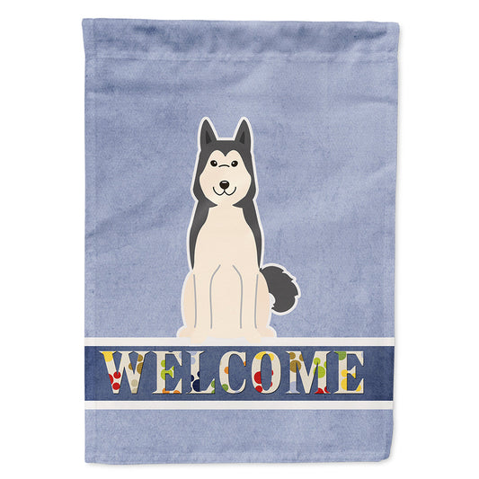 West Siberian Laika Spitz Welcome Flag Canvas House Size BB5606CHF by Caroline's Treasures