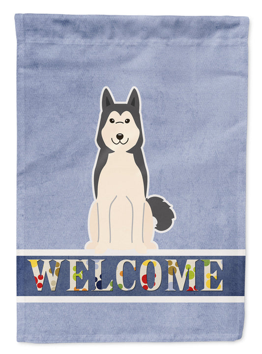 West Siberian Laika Spitz Welcome Flag Garden Size BB5606GF by Caroline's Treasures