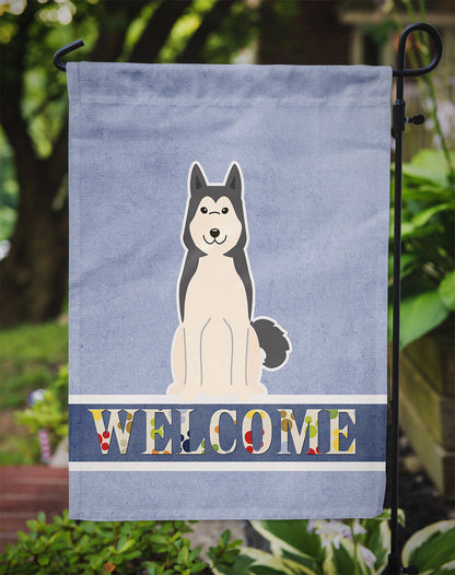 West Siberian Laika Spitz Welcome Flag Garden Size BB5606GF by Caroline's Treasures