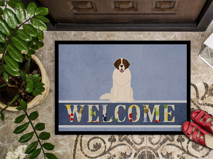 Moscow Watchdog Welcome Indoor or Outdoor Mat 18x27 BB5608MAT by Caroline's Treasures