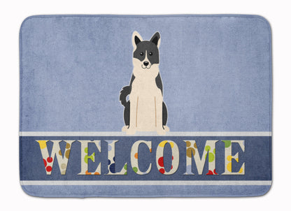 Russo-European Laika Spitz Welcome Machine Washable Memory Foam Mat BB5610RUG by Caroline's Treasures