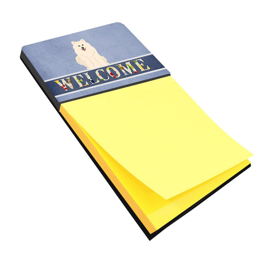 Samoyed Welcome Sticky Note Holder BB5611SN by Caroline's Treasures