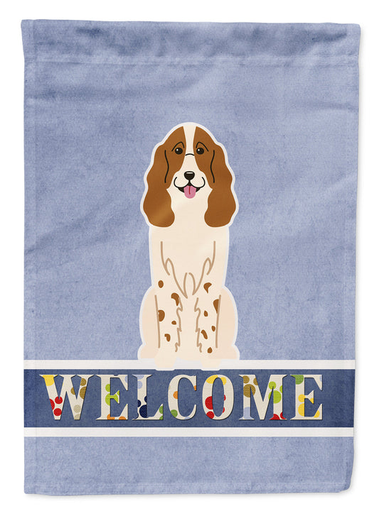 Russian Spaniel Welcome Flag Garden Size BB5612GF by Caroline's Treasures