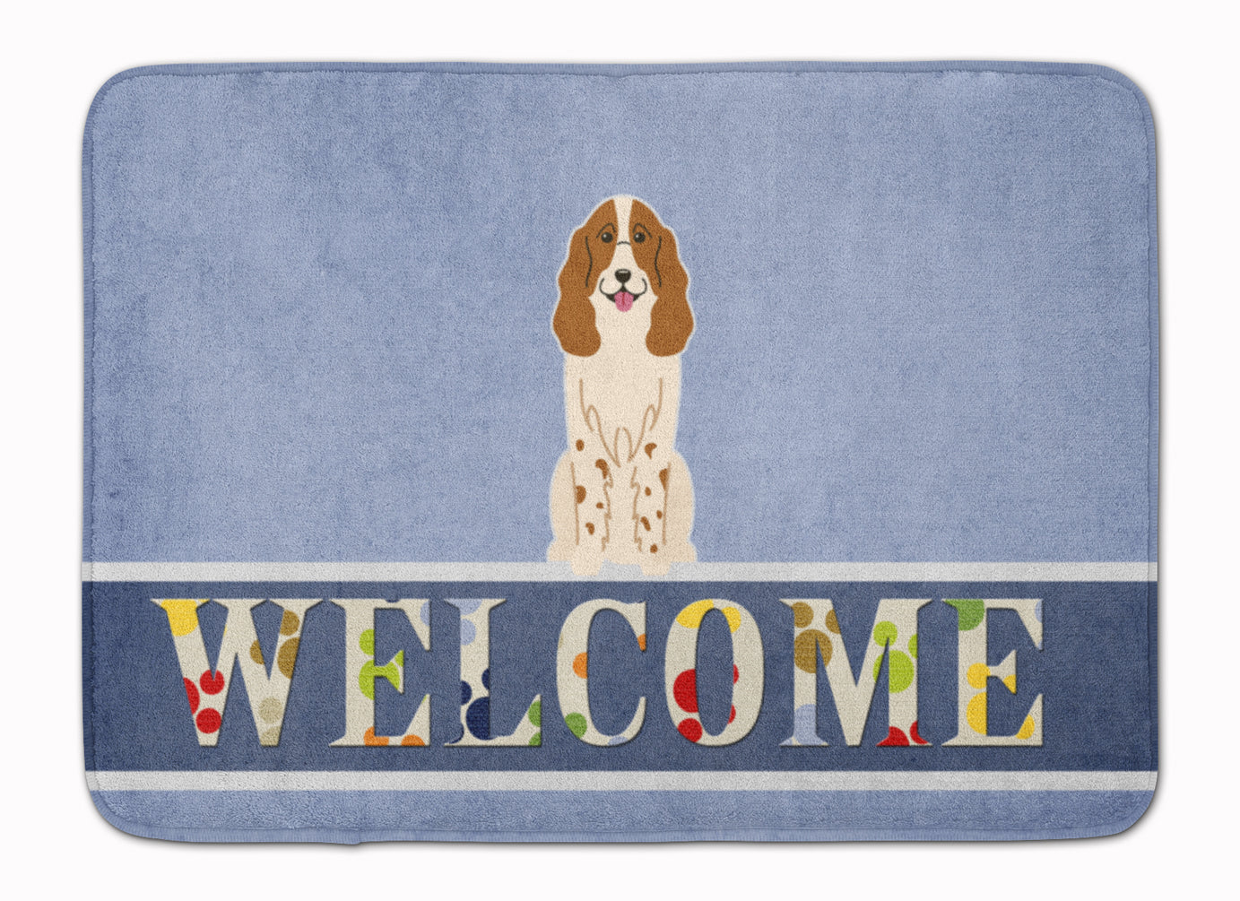 Russian Spaniel Welcome Machine Washable Memory Foam Mat BB5612RUG by Caroline's Treasures