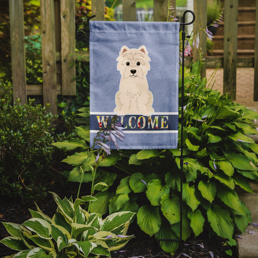 Westie Welcome Flag Garden Size BB5623GF by Caroline's Treasures