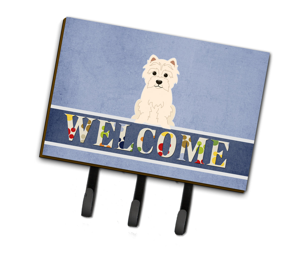 Westie Welcome Leash or Key Holder BB5623TH68 by Caroline's Treasures