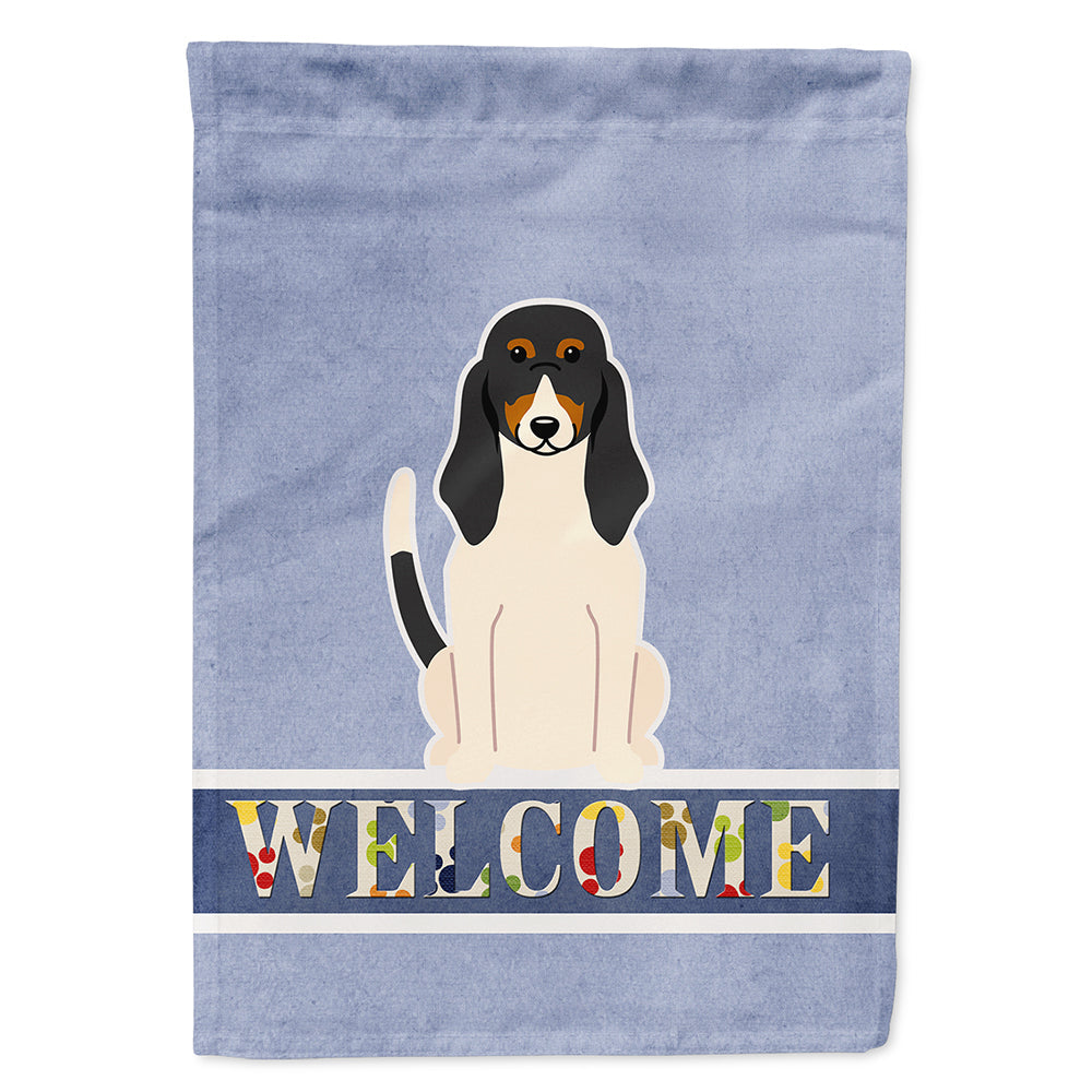 Swiss Hound Welcome Flag Canvas House Size BB5625CHF by Caroline's Treasures