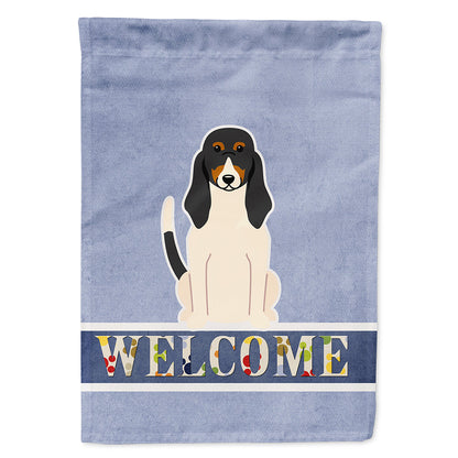 Swiss Hound Welcome Flag Canvas House Size BB5625CHF by Caroline's Treasures