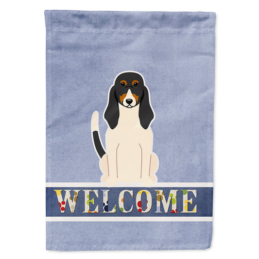 Swiss Hound Welcome Flag Canvas House Size BB5625CHF by Caroline's Treasures