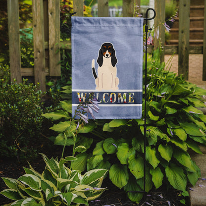 Swiss Hound Welcome Flag Garden Size BB5625GF by Caroline's Treasures