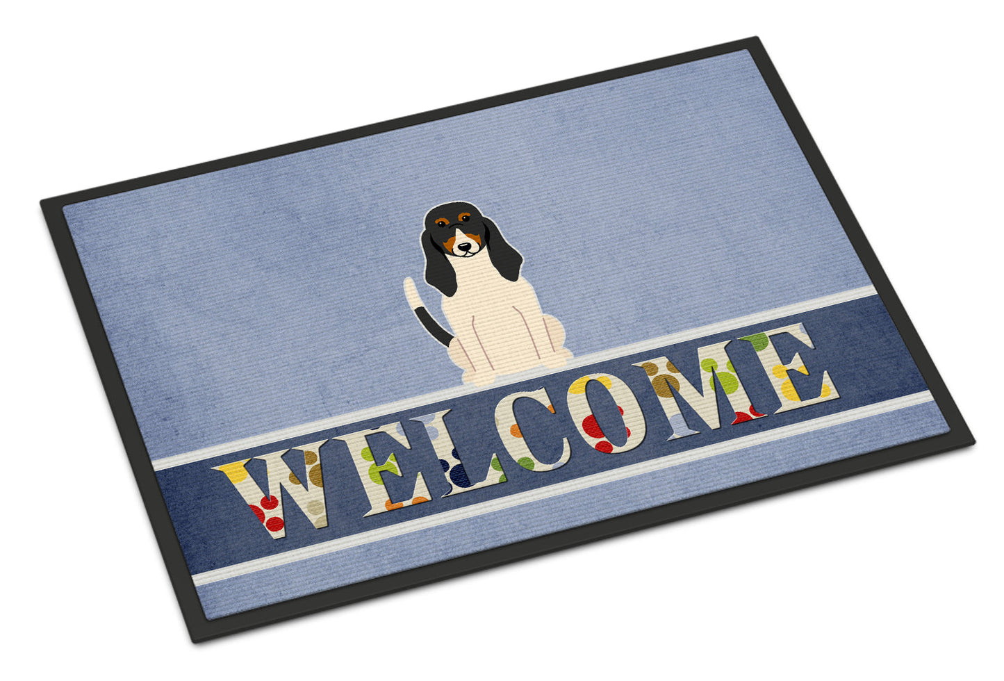 Swiss Hound Welcome Indoor or Outdoor Mat 18x27 BB5625MAT by Caroline's Treasures