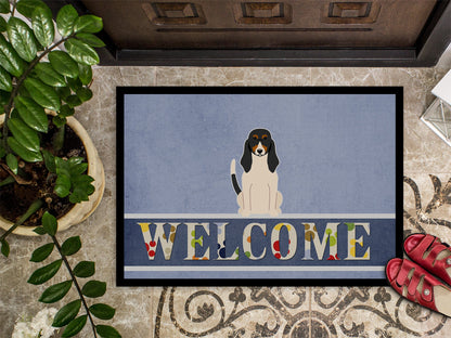 Swiss Hound Welcome Indoor or Outdoor Mat 18x27 BB5625MAT by Caroline's Treasures