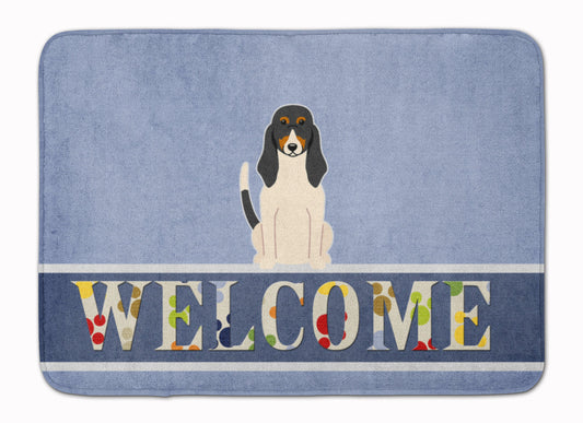 Swiss Hound Welcome Machine Washable Memory Foam Mat BB5625RUG by Caroline's Treasures