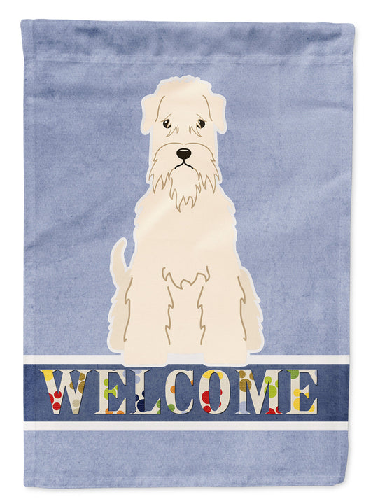 Soft Coated Wheaten Terrier Welcome Flag Garden Size BB5642GF by Caroline's Treasures