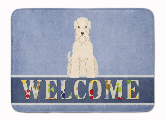 Soft Coated Wheaten Terrier Welcome Machine Washable Memory Foam Mat BB5642RUG by Caroline's Treasures