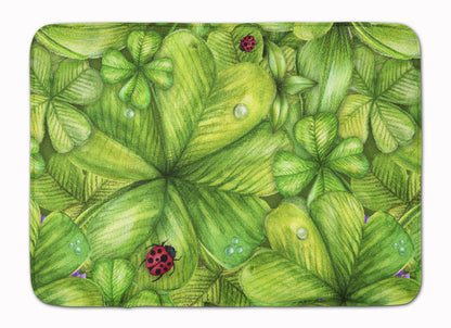 Shamrocks and Lady bugs Machine Washable Memory Foam Mat BB5754RUG by Caroline's Treasures