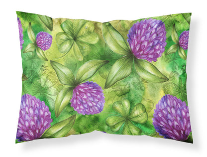 Shamrocks in Bloom Fabric Standard Pillowcase BB5756PILLOWCASE by Caroline's Treasures