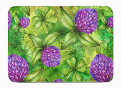 Shamrocks in Bloom Machine Washable Memory Foam Mat BB5756RUG by Caroline's Treasures