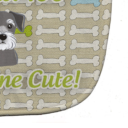 Too Cute Schnauzer Baby Bib BB5775BIB by Caroline's Treasures